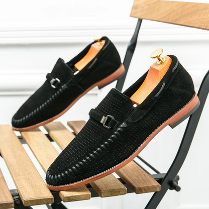 Ludwig | Firenze Penny-Loafer in Veloursoptik