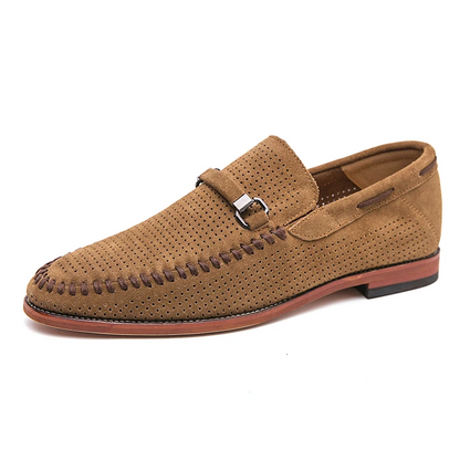 Ludwig | Firenze Penny-Loafer in Veloursoptik