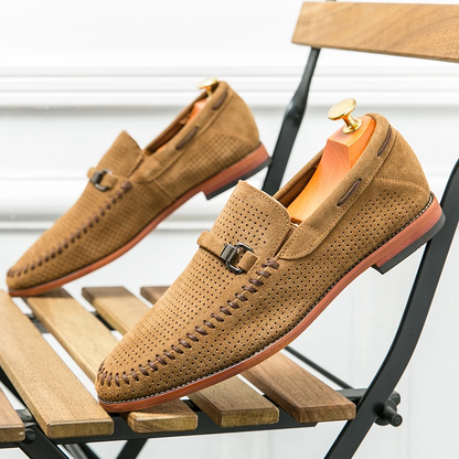 Ludwig | Firenze Penny-Loafer in Veloursoptik