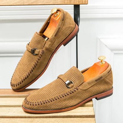 Ludwig | Firenze Penny-Loafer in Veloursoptik
