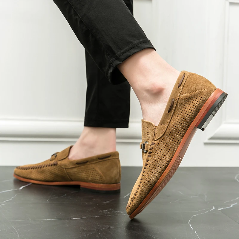 Ludwig | Firenze Penny-Loafer in Veloursoptik