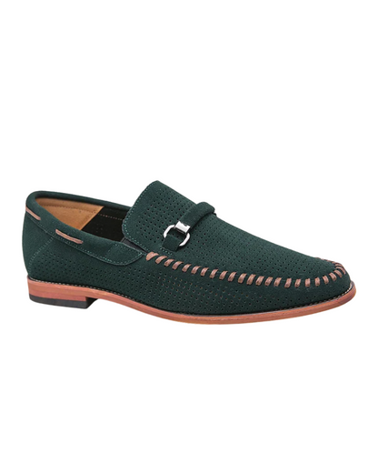Ludwig | Firenze Penny-Loafer in Veloursoptik