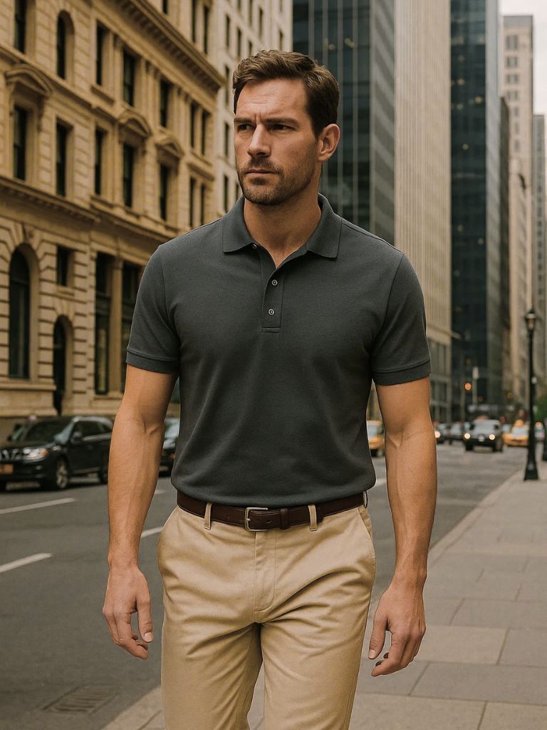 Frank | Klassisches Baumwoll-Poloshirt