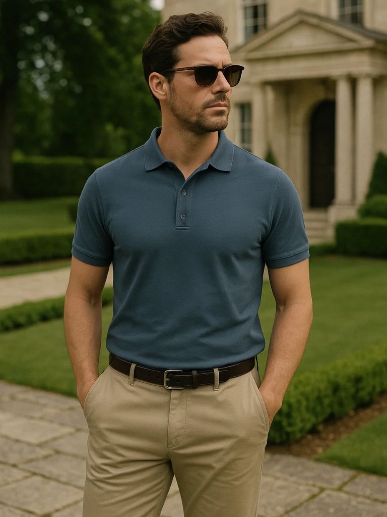 Frank | Klassisches Baumwoll-Poloshirt