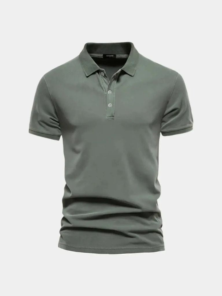 Frank | Klassisches Baumwoll-Poloshirt