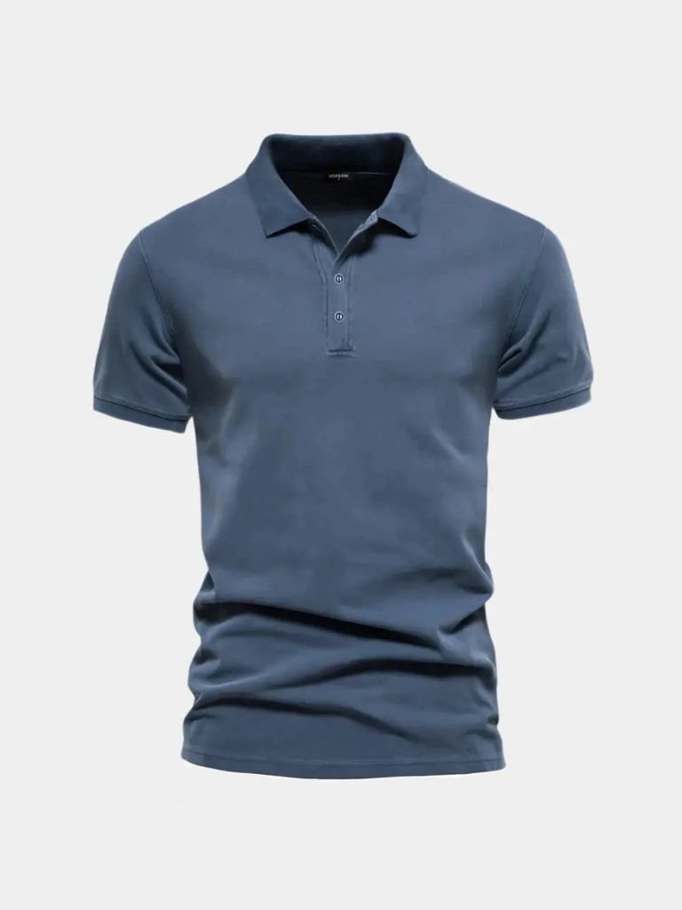 Frank | Klassisches Baumwoll-Poloshirt