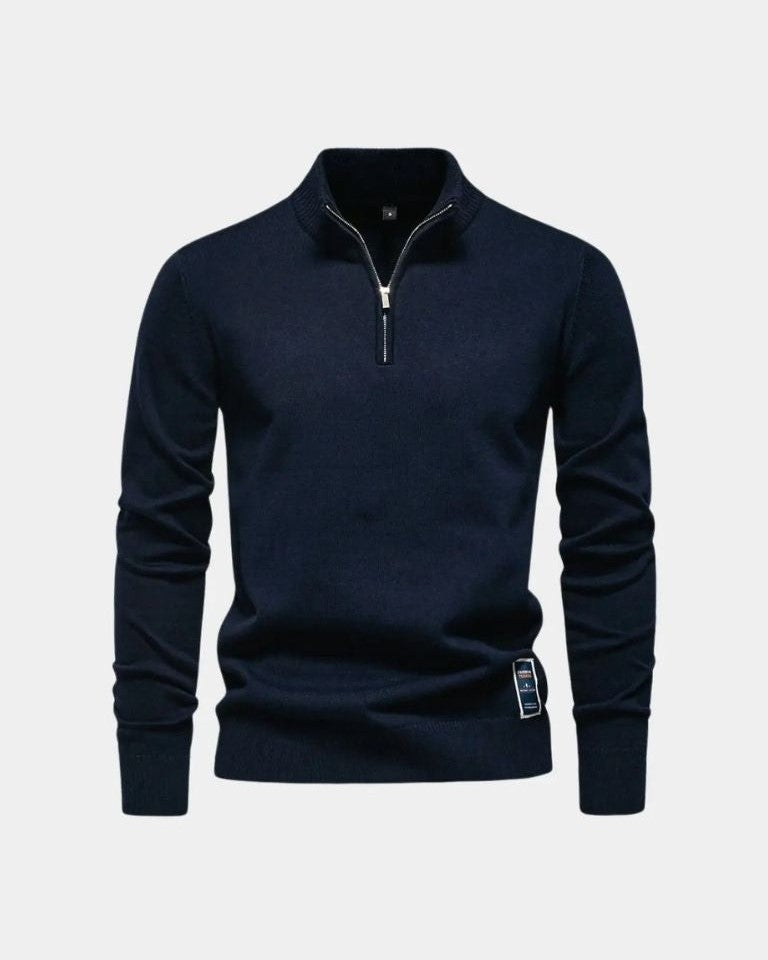 Friedrich | Grüner Troyer-Pullover