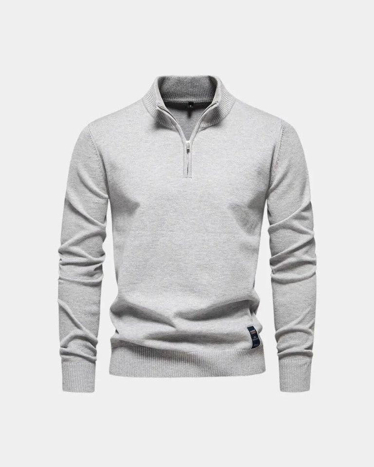 Friedrich | Grüner Troyer-Pullover