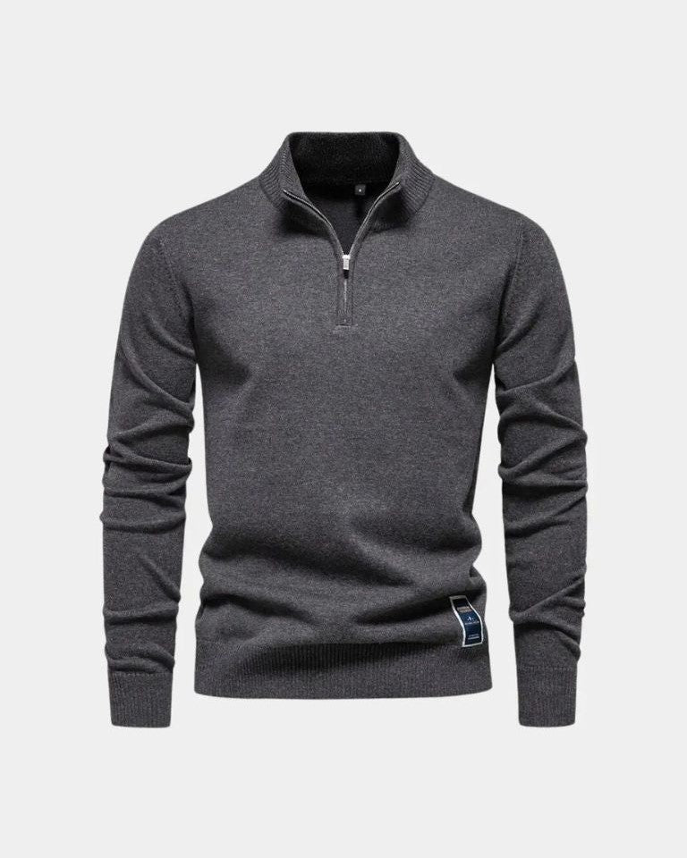 Friedrich | Grüner Troyer-Pullover