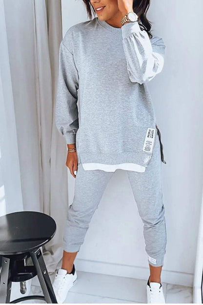 Freda | Lagenlook-Sweatshirt & Jogginghose Set