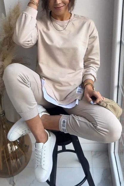 Freda | Lagenlook-Sweatshirt & Jogginghose Set