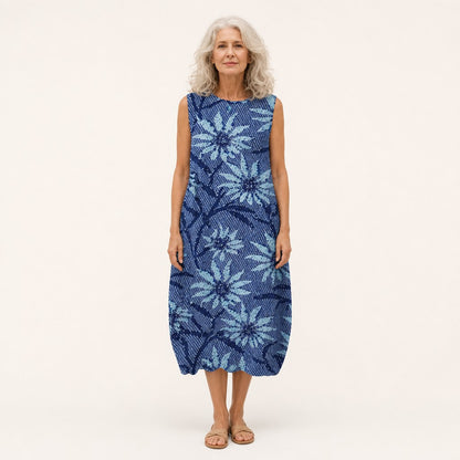 Elisabeth | Ärmelloses Sommerkleid mit Spiralen