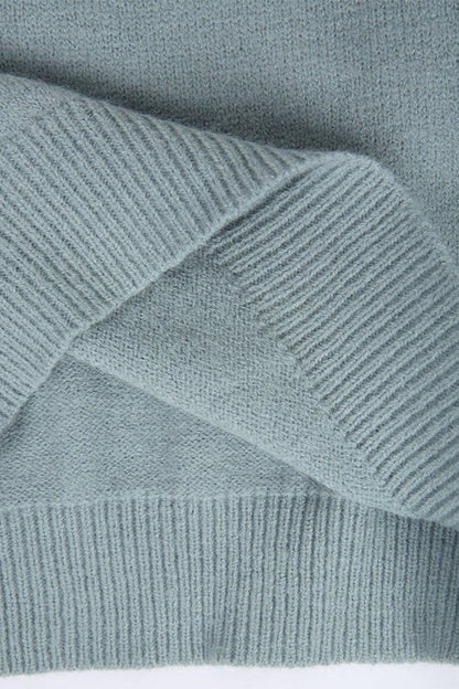 Gemma | Fair-Isle-Pullover in Salbeigrün