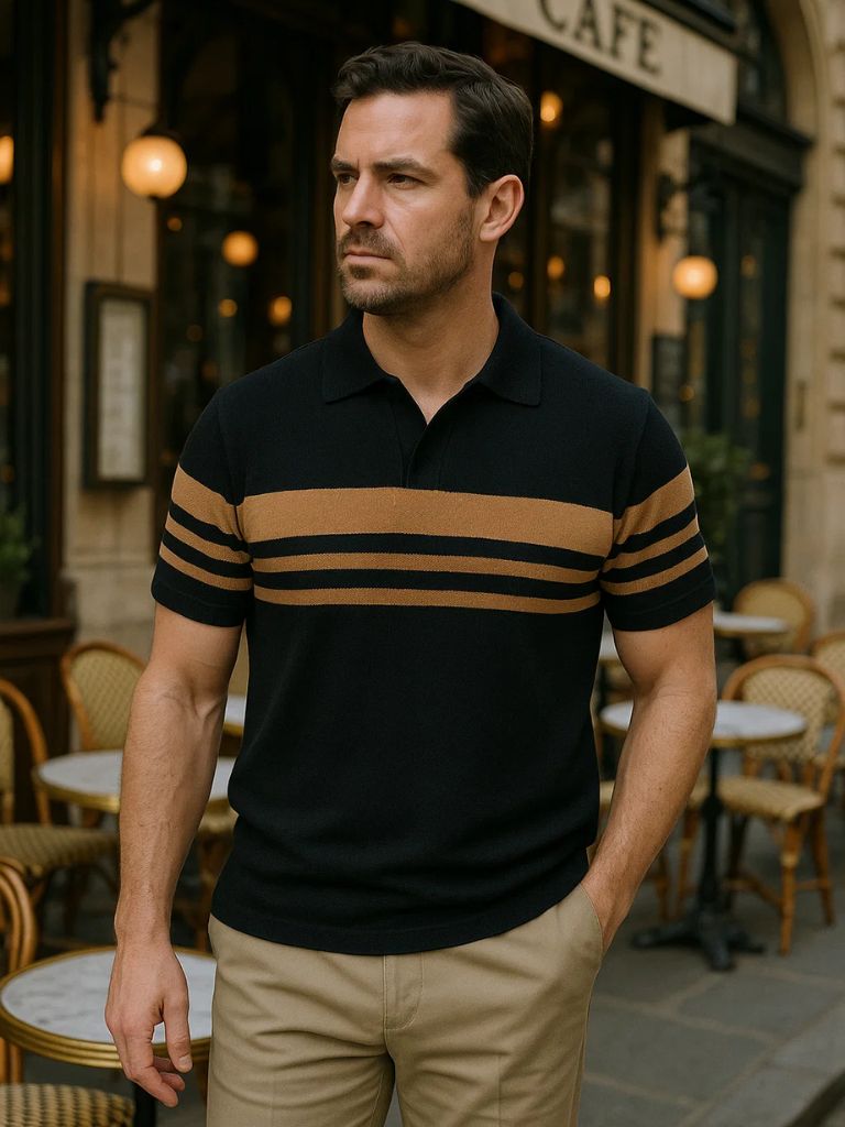 Gerd | Colorblock-Poloshirt