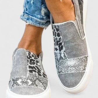 Gisela | Slip-on mit Patchworkmuster