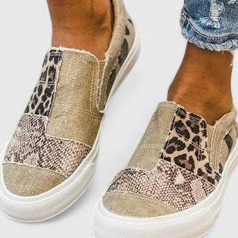 Gisela | Slip-on mit Patchworkmuster
