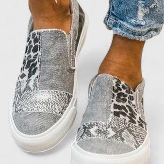 Gisela | Slip-on mit Patchworkmuster