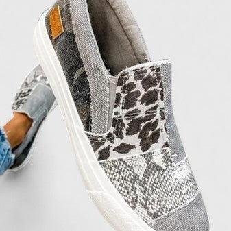 Gisela | Slip-on mit Patchworkmuster