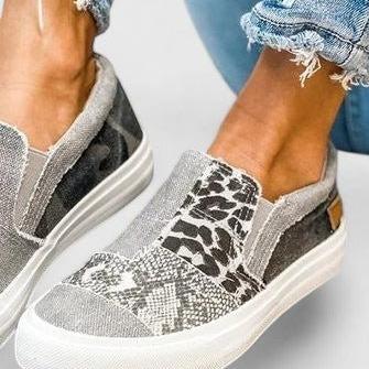 Gisela | Slip-on mit Patchworkmuster