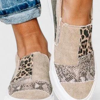 Gisela | Slip-on mit Patchworkmuster