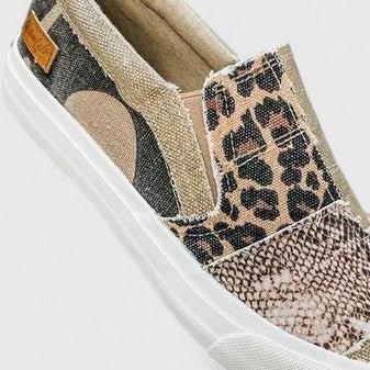 Gisela | Slip-on mit Patchworkmuster