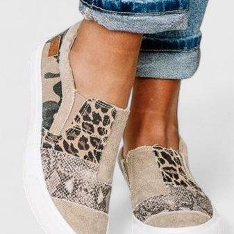 Gisela | Slip-on mit Patchworkmuster