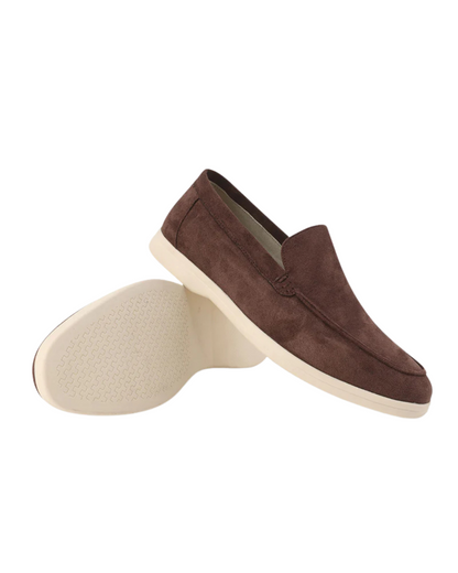 Niklas | Weiche Loafer in Veloursoptik