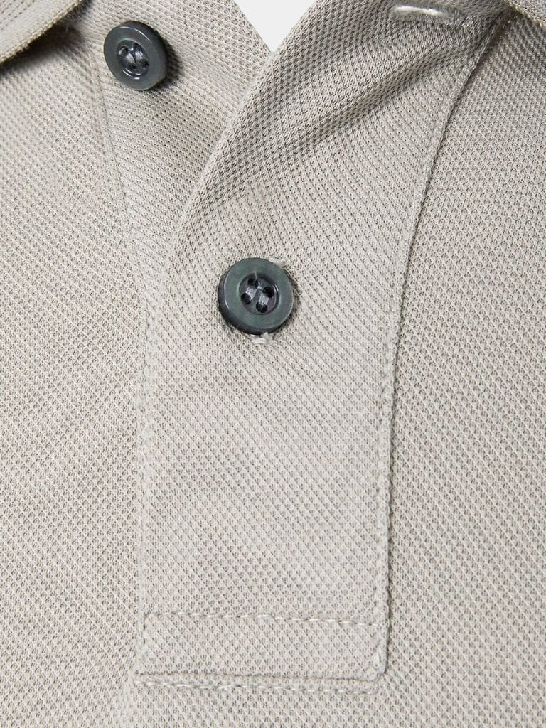 Gernot | Klassisches hellgraues Poloshirt