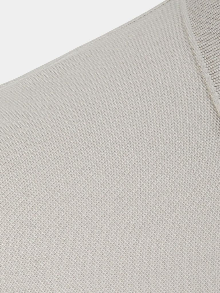Gernot | Klassisches hellgraues Poloshirt