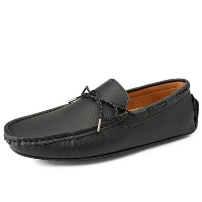 Edgar | Loafer in Veloursoptik mit handgearbeiteter Optik