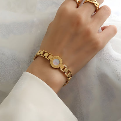 Romana | Armband mit rundem Stein