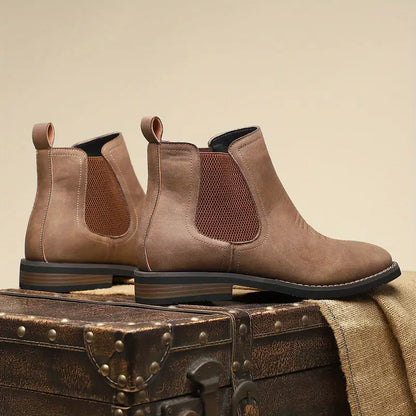 Helmut | Hellbraune Chelsea-Boots