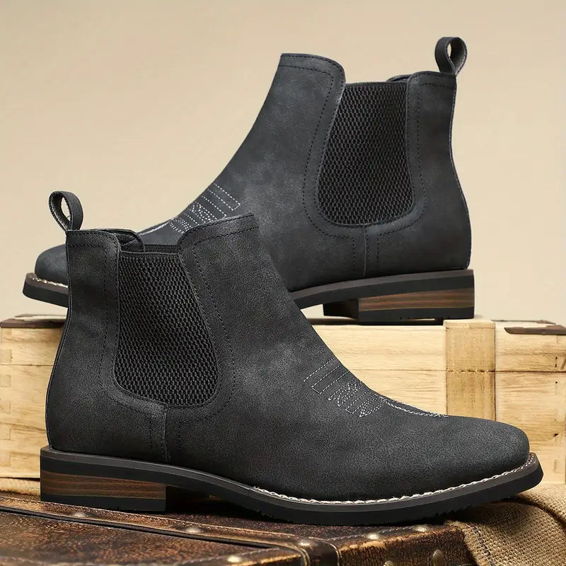 Helmut | Hellbraune Chelsea-Boots