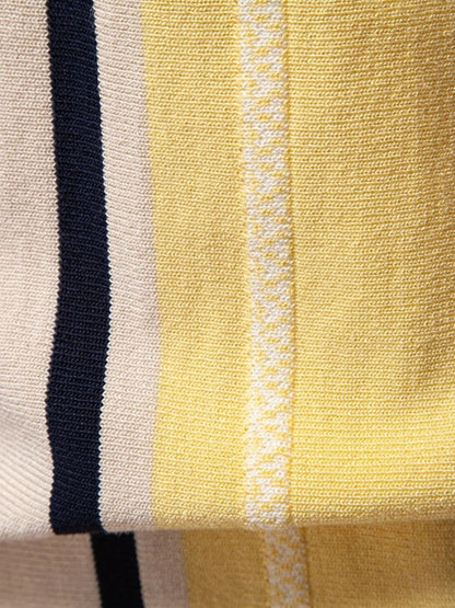 Helmut | Retro-Poloshirt mit Längsstreifen