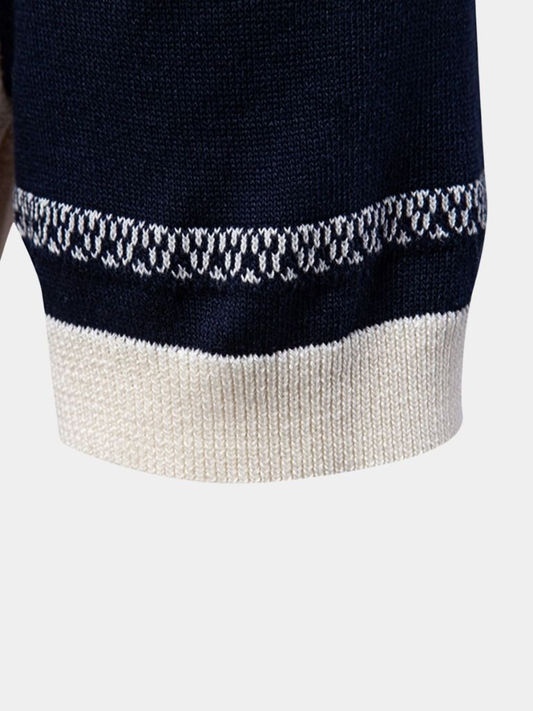 Helmut | Retro-Poloshirt mit Längsstreifen