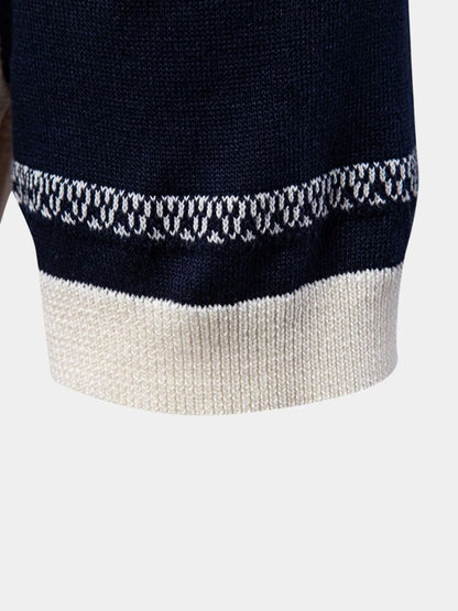 Helmut | Retro-Poloshirt mit Längsstreifen