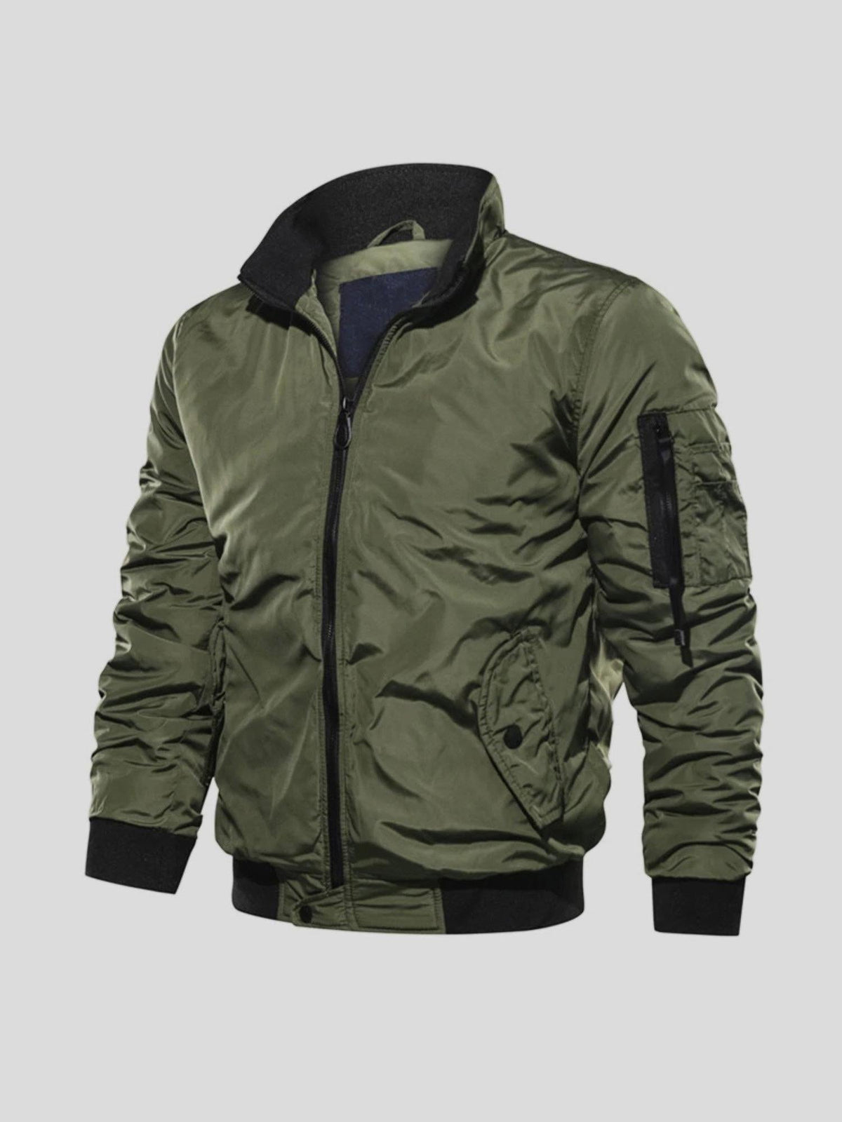 Helmut | Olivgrüne Field-Jacket