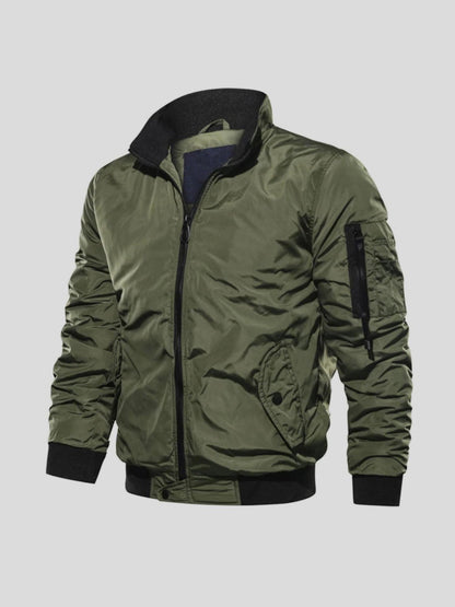 Helmut | Olivgrüne Field-Jacket