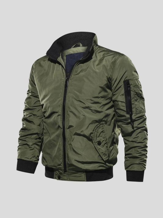 Helmut | Olivgrüne Field-Jacket