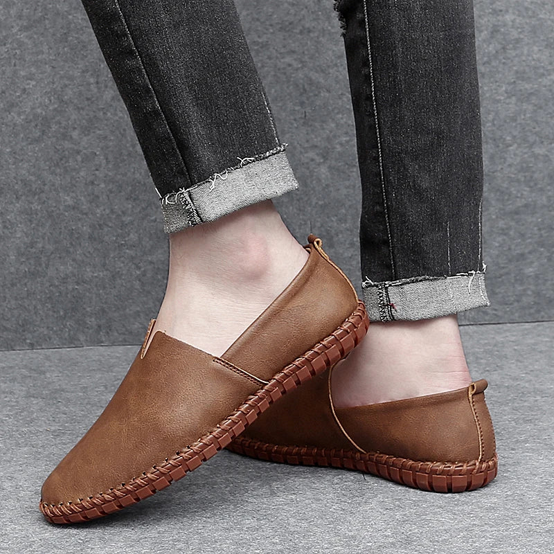 Ernst-August | Ibiza-Slipper in Lederoptik