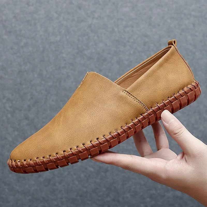 Ernst-August | Ibiza-Slipper in Lederoptik