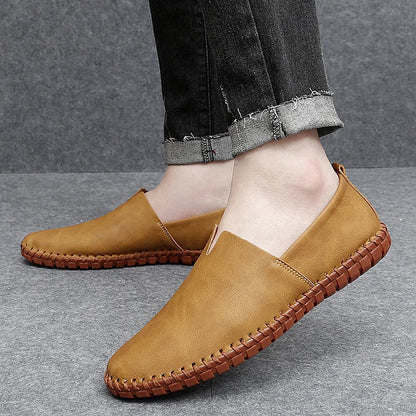Ernst-August | Ibiza-Slipper in Lederoptik
