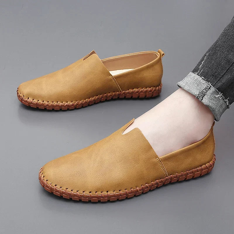 Ernst-August | Ibiza-Slipper in Lederoptik