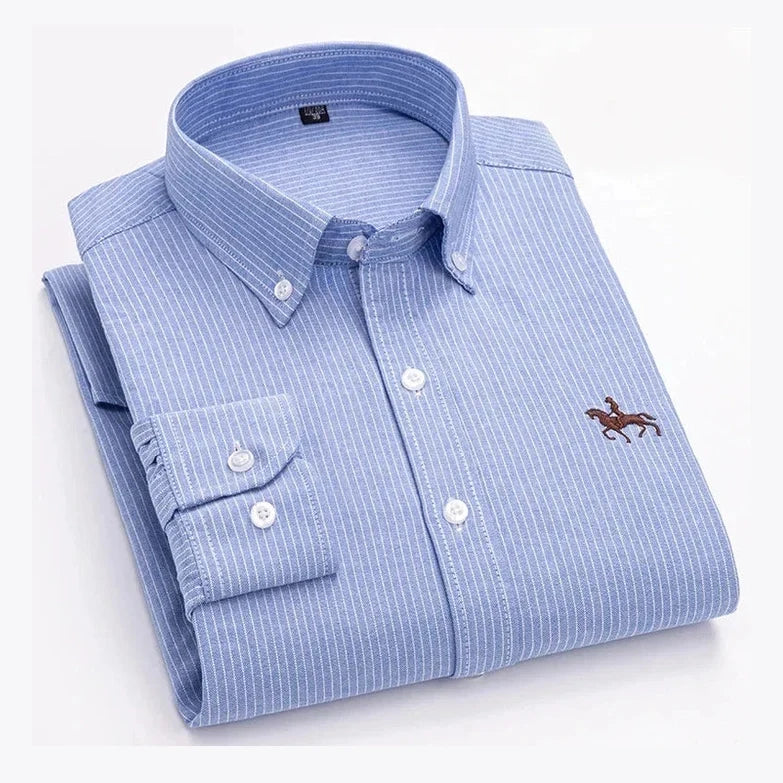 Sebastian | Lavendelfarbenes Button-down-Hemd
