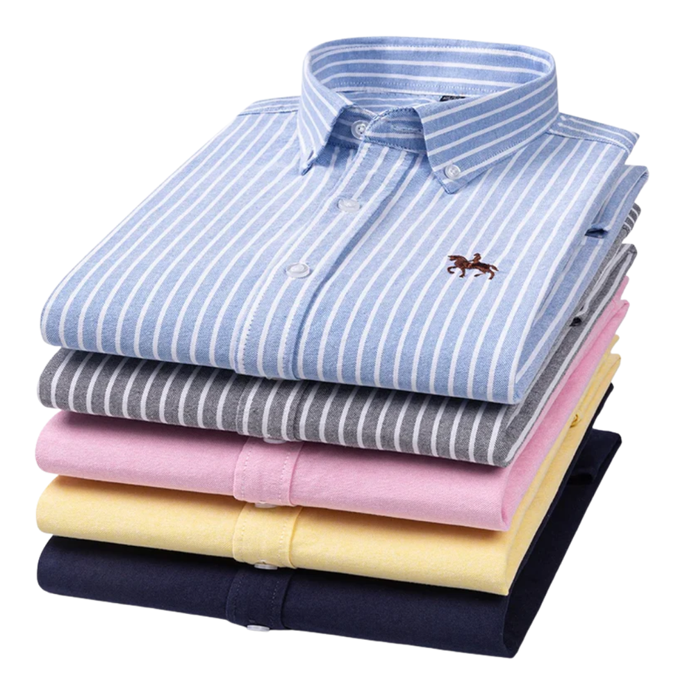 Sebastian | Lavendelfarbenes Button-down-Hemd