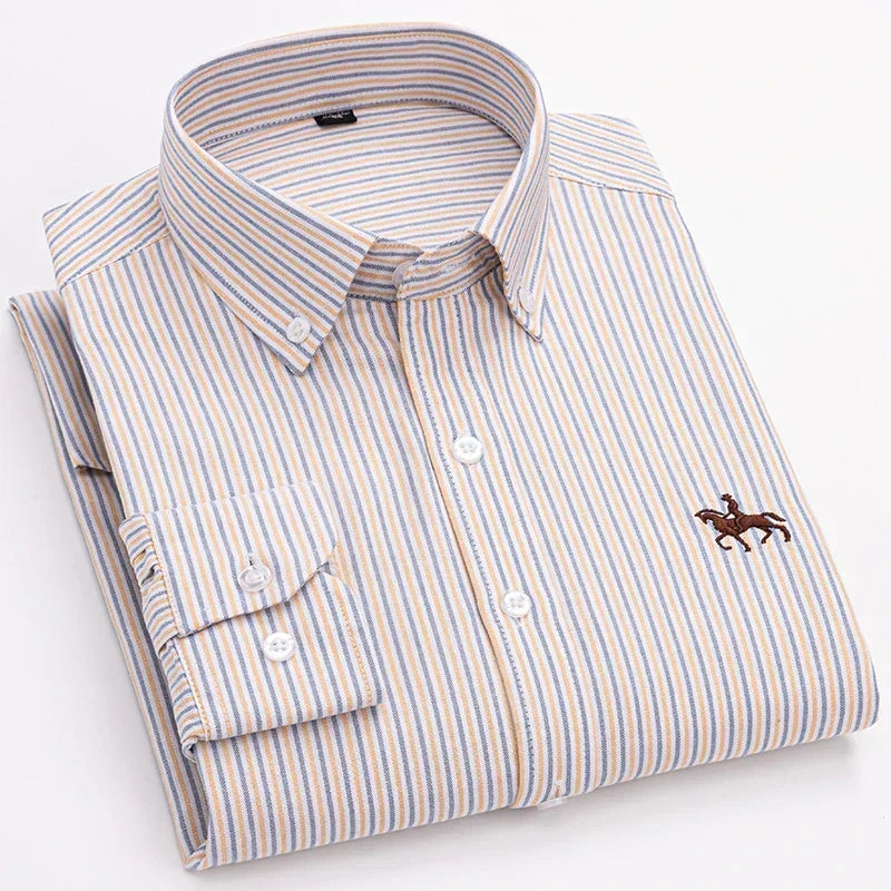 Sebastian | Lavendelfarbenes Button-down-Hemd