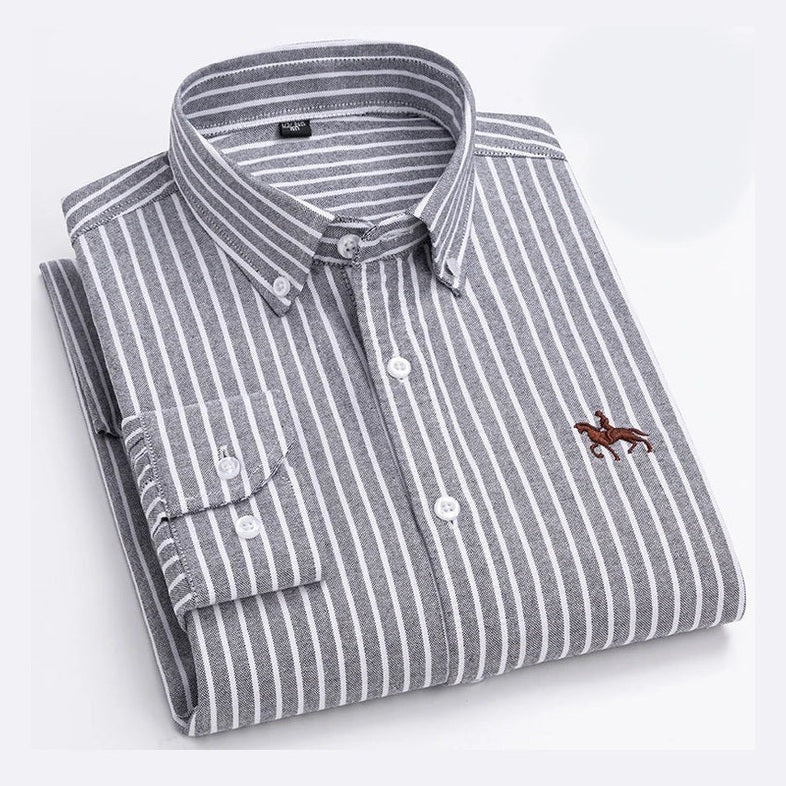 Sebastian | Lavendelfarbenes Button-down-Hemd