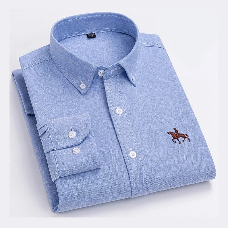 Sebastian | Lavendelfarbenes Button-down-Hemd