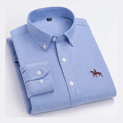 Sebastian | Lavendelfarbenes Button-down-Hemd