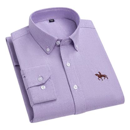 Sebastian | Lavendelfarbenes Button-down-Hemd